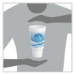 Horizon Hot/Cold Foam Drinking Cups, 44 oz, White/Ocean Blue