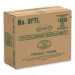 Lift n' Lock Plastic Hot Cup Lids, Fits 8 oz Hot Cups, White