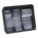 Cutlery Keeper Tray with Clear Plastic Utensils, Heavyweight