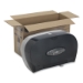 Two-Roll Bathroom Tissue Dispenser, 13.56 x 5.75 x 8.63, Smo