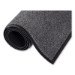 EcoStep Wiper Mat, Rectangular, Charcoal Gray Cut Pile Surfa