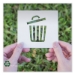 Eco Blend Max Can Liners, 60 gal, 0.8 mil, 38" x 58", Blue,