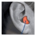X-TREME Corded Disposable Earplugs, Corded, 32 dB NRR, One S