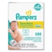 Sensitive Baby Wipes, 1-Ply, 6.7 x 7, Unscented, White, 84/P