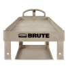 BRUTE Heavy-Duty Utility Cart with Lipped Shelves, Plastic,