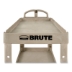 BRUTE Heavy-Duty Utility Cart with Lipped Shelves, Plastic,
