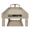 BRUTE Heavy-Duty Utility Cart with Lipped Shelves, Plastic,