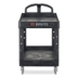 BRUTE Heavy-Duty Utility Cart with Lipped Shelves, Plastic,