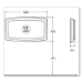 Baby Changing Station, 36.5 x 54.25, Beige