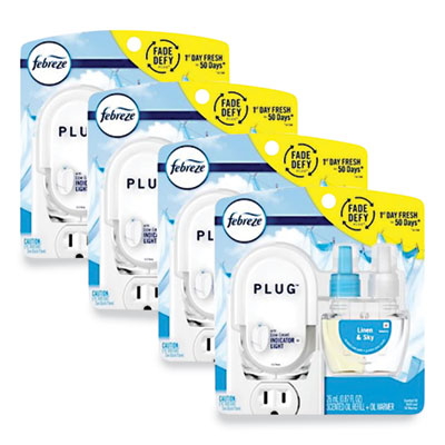 PLUG Air Freshener Warmer Start Kit, 6.54 x 2.99 x 5.98, Cle