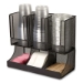 Network Collection 2-Tier 6-Compartment Coffee Cup and Condi