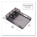 Network Collection Utensil, Napkin and Plate Countertop Orga