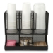 Network Collection 2-Tier 6-Compartment Coffee Cup and Condi