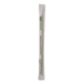 Renewable and Compostable PHA Straws, 7.75", Natural White,