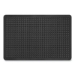 Bubble Flex Anti-Fatigue Mat, Rectangular, Black Crush-Resis