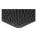 Bubble Flex Anti-Fatigue Mat, Rectangular, Black Crush-Resis