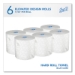 Pro Hard Roll Paper Towels with Elevated Scott Design for Sc