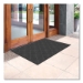 Ecomat Crosshatch Entry Mat, Rectangular, Charcoal Gray Crus