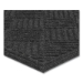 Ecomat Crosshatch Entry Mat, Rectangular, Charcoal Gray Crus