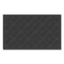 Ecomat Crosshatch Entry Mat, Rectangular, Charcoal Gray Crus