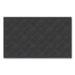 Ecomat Crosshatch Entry Mat, Rectangular, Charcoal Gray Crus