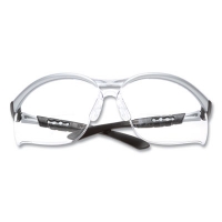 BX Molded-In Diopter Safety Glasses, 2.0+ Diopter, Silver/Bl