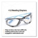 Virtua CCS Protective Eyewear with Foam Gasket, 1.5+ Diopter