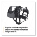SecureFit X5000 Series Safety Helmets, Brimless, 6-Point Pre