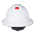 SecureFit H-800 Series Hard Hat with UVicator, Full Brim, 4-