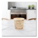 Single Sided Poly Paper Hot Cups, 4 Oz, Mistique Design, 1,0