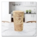 Single Sided Poly Paper Hot Cups, 20 Oz, Mistique Design, 40