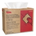 Tuff-Job Scrim Reinforced Wipers, 4-Ply, 9.75 x 16.75, White
