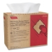 Tuff-Job Double Recrepe Wipers, 9.75 X 16.5, White, 100/box,