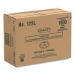 Plastic Lids for Foam Cups/Bowls/Containers, Flat with Straw