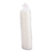 Plastic Lids for Foam Cups/Bowls/Containers, Flat with Straw