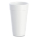 Foam Drink Cups, 20 Oz, White, 500/carton