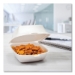 Foam Hinged Lid Containers, 5.38 X 5.5 X 2.88, White, 500/ca