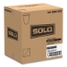 Mistique Polycoated Hot Paper Cups, 8 oz, Brown, 50/Sleeve,