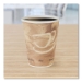 Mistique Polycoated Hot Paper Cups, 8 oz, Brown, 50/Sleeve,