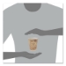 Mistique Polycoated Hot Paper Cups, 8 oz, Brown, 50/Sleeve,