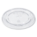 PETE Flat Straw-Slot Cold Cup Lids, Fits 16 oz to 24 oz Cold