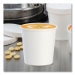 Flexstyle Double Poly Paper Containers, 16 oz, White, Paper,