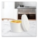 Flexstyle Double Poly Food Combo Packs, 8 oz, White, Paper,