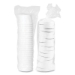 Flexstyle Double Poly Food Combo Packs, 8 oz, White, Paper,
