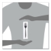 Reliance Mediumweight Cutlery, Fork, Plastic, Black, 1,000/C