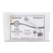EcoSense Renewable Plant Starch Cutlery, Fork, Plastic, Crea