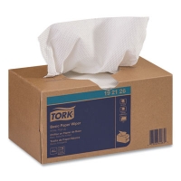 Basic Paper Wiper, 1-Ply, 9 x 10.5, White, 250/Box, 24 Boxes