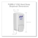 CS2 Healthy Soap Dispenser, 1,000 mL, 5.14 x 3.88 x 10, Whit