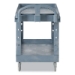 BRUTE Heavy-Duty Ergo Handle Utility Cart, Plastic, Two Shel