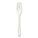 Cutlery Dispenser Refills, Fork, Plastic, Light Beige, 100/B